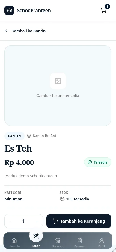 SchoolCanteen screenshot 2